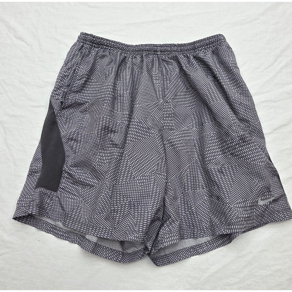 Nike Dri-Fit Gray Running‎ Shorts Size XL